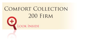 Look inside the Gold Comfort Collection 200 Firm