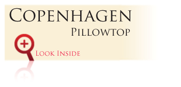 Look inside the Gold Bond Premier Series Copenhagen Pillowtop