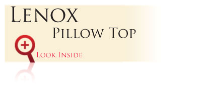 Look inside the Gold Bond Lenox Pillow Top